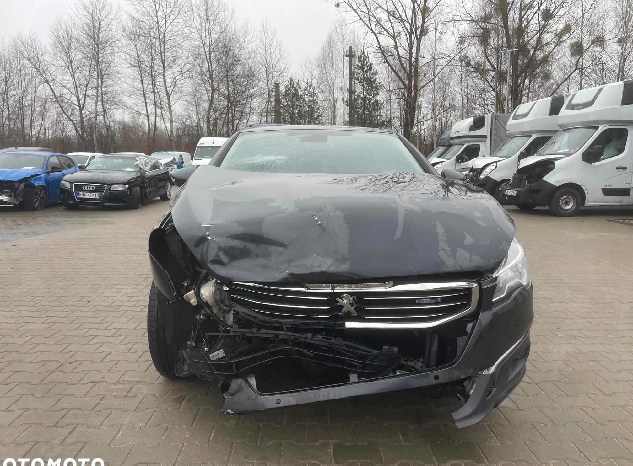 Peugeot 508 cena 23900 przebieg: 110019, rok produkcji 2017 z Byczyna małe 301